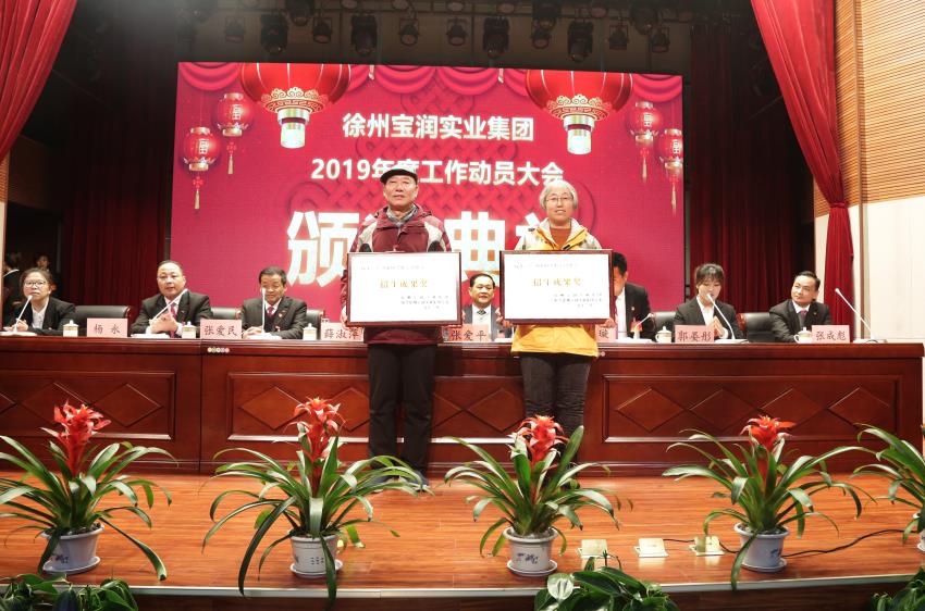 天空平台_天空（中国2019年度工作动员大会---集团公司领导为先进单位和先进个人代表颁奖